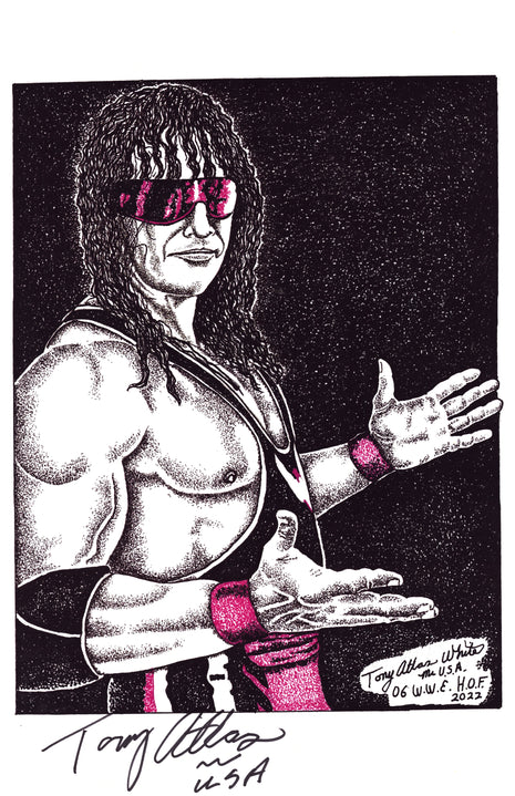 Tony Atlas signed 11x17 Art Print