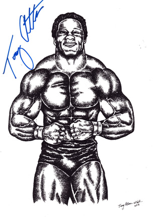Tony Atlas signed 11x17 Art Print