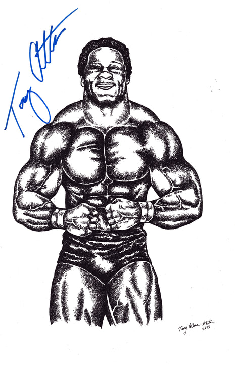 Tony Atlas signed 11x17 Art Print