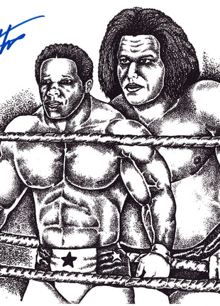 Tony Atlas signed 11x17 Art Print