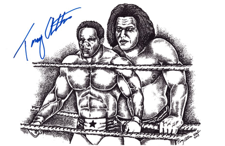 Tony Atlas signed 11x17 Art Print