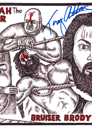 Tony Atlas signed 11x17 Art Print