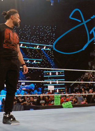 Jacob Fatu signed 8x10 Photo (w/ Beckett)