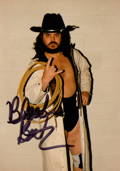 Photo 4x6 signée de Black Bart