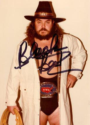 Black Bart signed 4x6 Photo