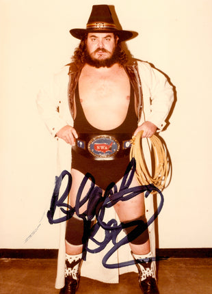 Black Bart signed 4x6 Photo