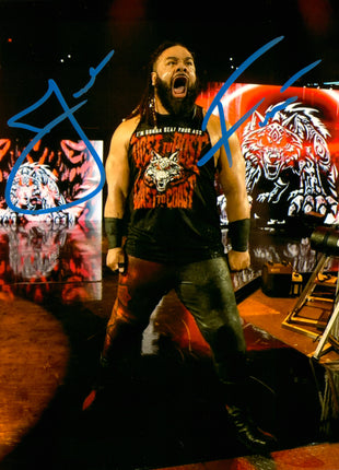 Jacob Fatu signed 8x10 Photo