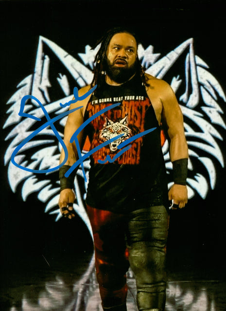 Jacob Fatu signed 8x10 Photo