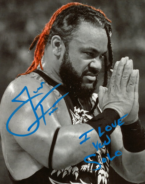 Jacob Fatu signed 8x10 Photo