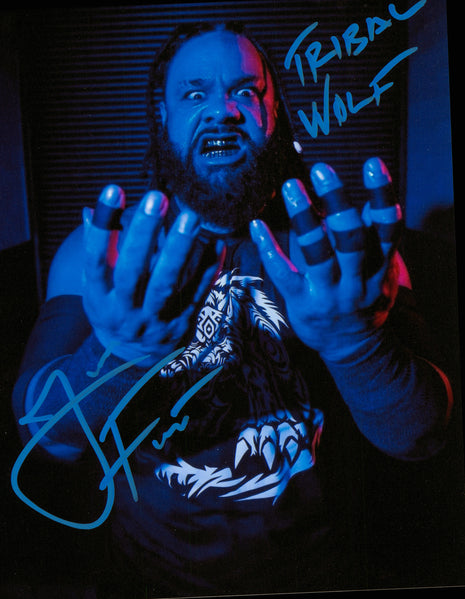 Jacob Fatu signed 8x10 Photo