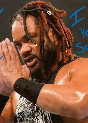 Jacob Fatu signed 8x10 Photo