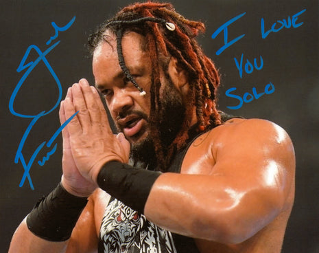 Jacob Fatu signed 8x10 Photo