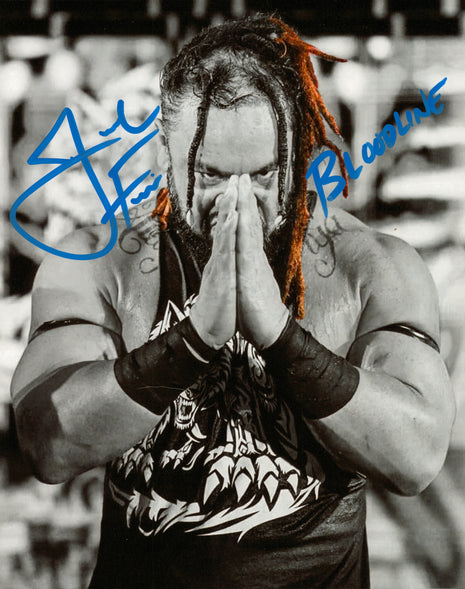 Jacob Fatu signed 8x10 Photo