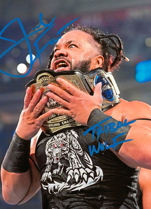 Jacob Fatu signed 8x10 Photo