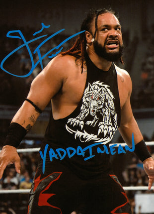 Jacob Fatu signed 8x10 Photo
