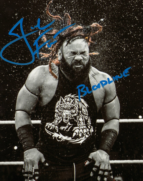 Jacob Fatu signed 8x10 Photo