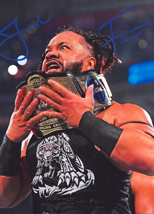 Jacob Fatu signed 11x14 Photo