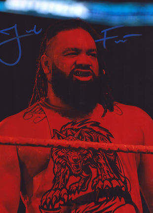 Jacob Fatu signed 11x14 Photo
