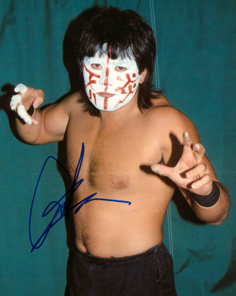 Great Muta signed 8x10 Photo