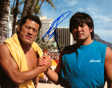 Keiji Muto signed 8x10 Photo