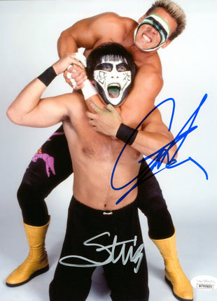 Sting & Great Muta Dual signed 8x10 Photo w/JSA
