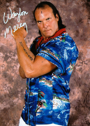 Waylon Mercy signed 8x10 Photo