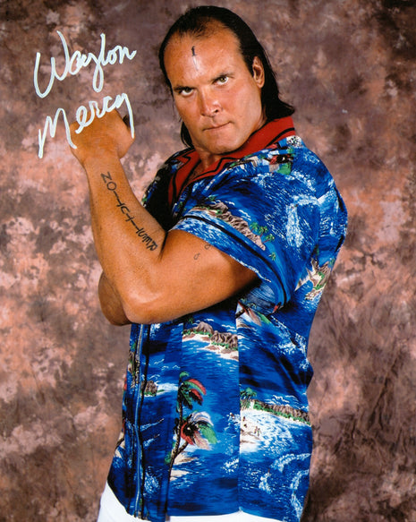 Waylon Mercy signed 8x10 Photo