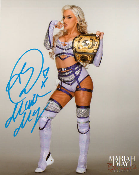 Mariah May signed 8x10 Photo