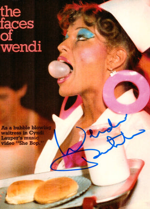 Wendi Richter signed 8x10 Photo