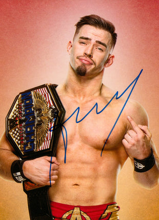 Austin Theory signed 8x10 Photo