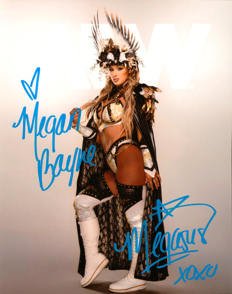 Megan Bayne signed 8x10 Photo