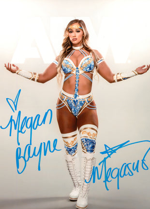 Megan Bayne signed 8x10 Photo