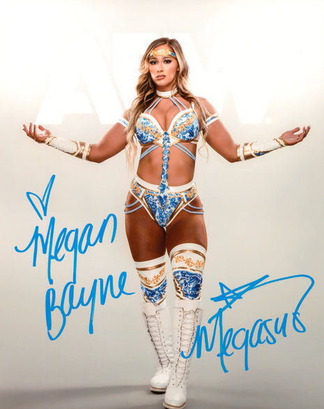 Megan Bayne signed 8x10 Photo