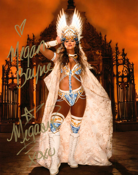 Megan Bayne signed 8x10 Photo