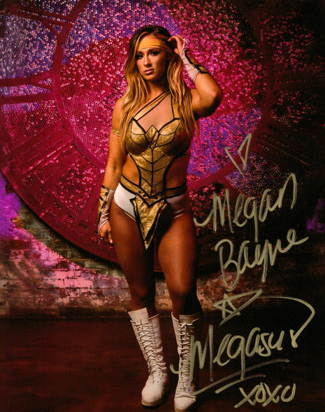 Megan Bayne signed 8x10 Photo