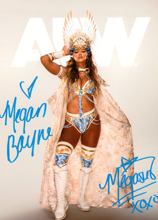 Megan Bayne signed 8x10 Photo