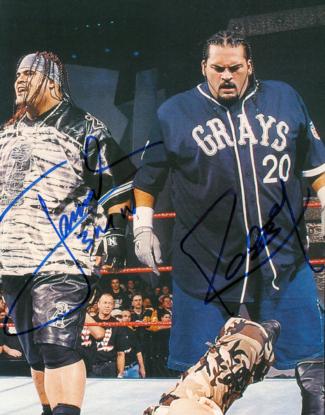 Rosey & Jamal dual signed 8x10 Photo