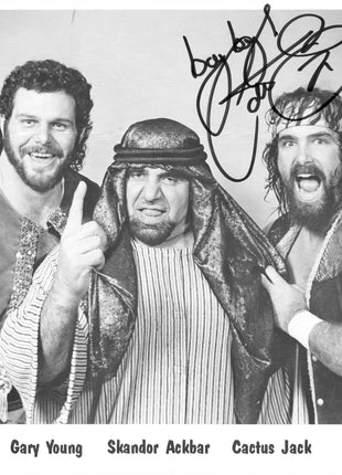 Cactus Jack signed 8x10 Photo