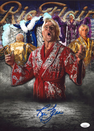 Ric Flair signed 11x14 Photo (w/ JSA)