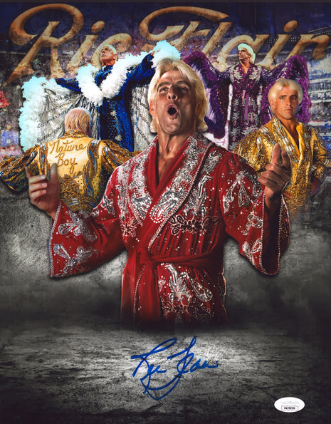 Ric Flair signed 11x14 Photo (w/ JSA)