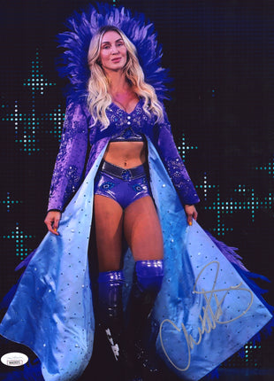 Charlotte Flair signed 11x14 Photo (w/ JSA)