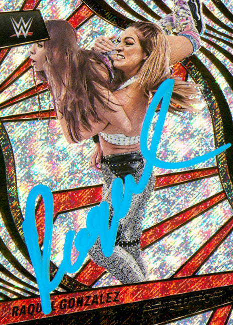 Raquel Gonzalez signed 2022 Panini Revolution WWE Trading Card