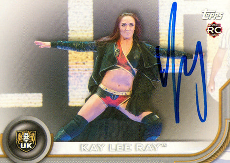Kay Lee Ray signed 2020 Topps WWE NXT Trading Card