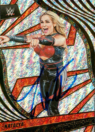 Natalya signed 2022 Panini Revolution WWE Trading Card