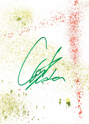 Great Muta signed Mist 11x14 Canvas Board