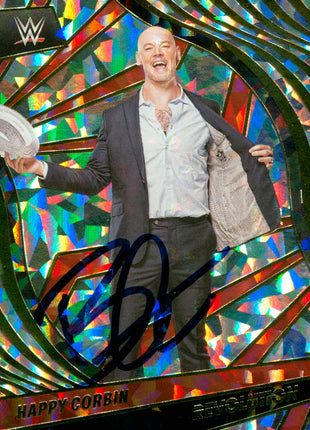 Baron Corbin signed 2022 Panini Revolution Fractal WWE Trading Card