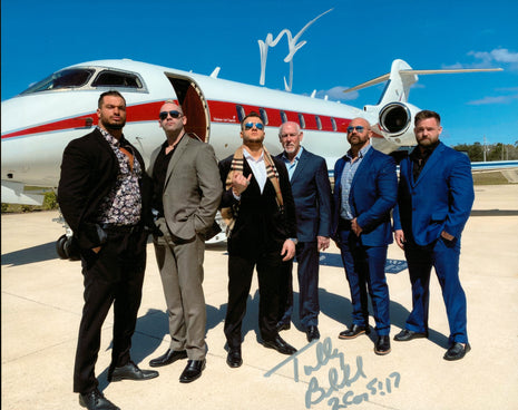 MJF & Tully Blanchard signed 8x10 Photo
