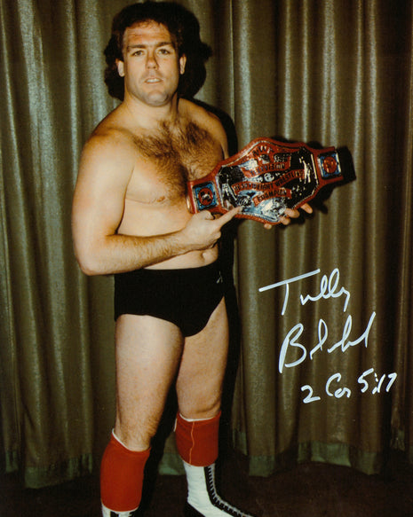 Tully Blanchard signed 8x10 Photo