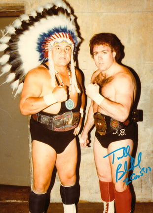 Tully Blanchard signed 8x10 Photo