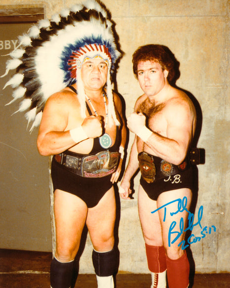 Tully Blanchard signed 8x10 Photo